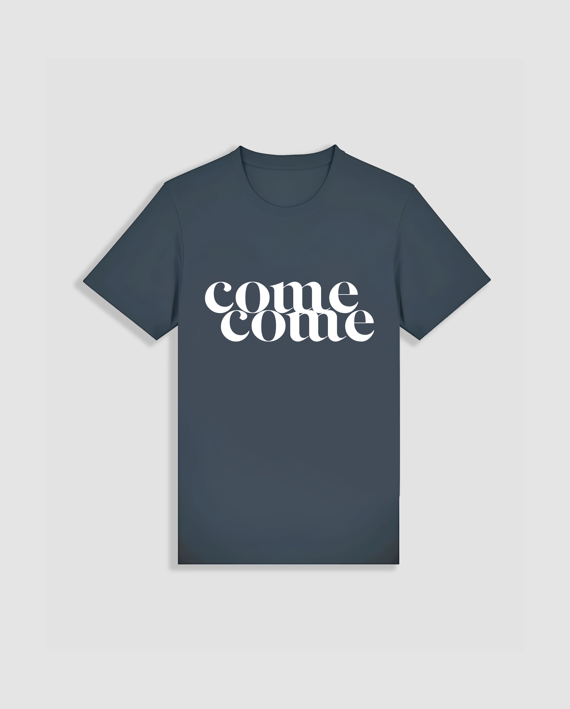 COMECOME T-SHIRT (INK GREY)